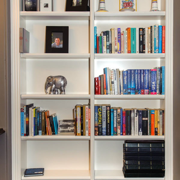 Bookcase with Fluting