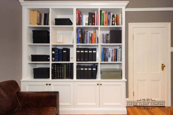 Bookcase with Lower Cabinet